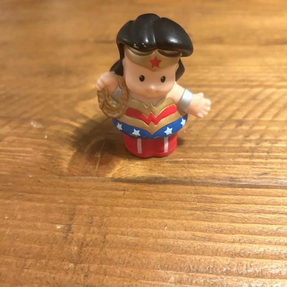 Fisher Price Little People Superwoman as is